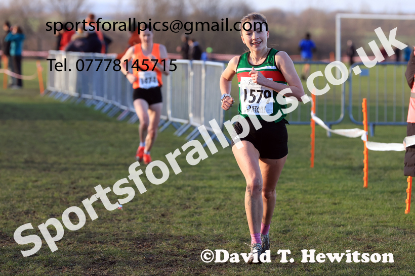 Senior Womens 2026 Northern Cross Country Champs., Pontefract Racecourse, Pontefract. Photo: David T. Hewitson/Sports for All Pics
